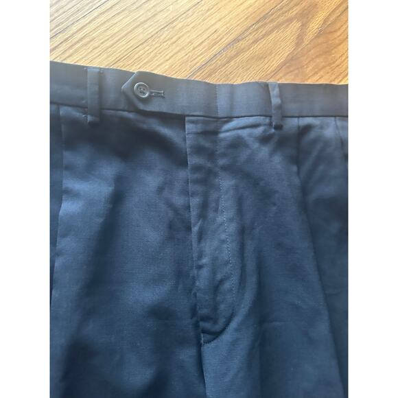 Lauren Ralph Lauren Black Wool Comfort Fit Trouser Pants – 36x32 - Picture 4 of 8